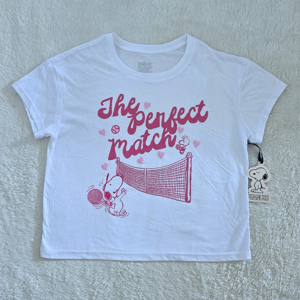 Peanuts🥜 "The Perfect Match"🎾 Graphic Baby👶 Tee👕 - NWT